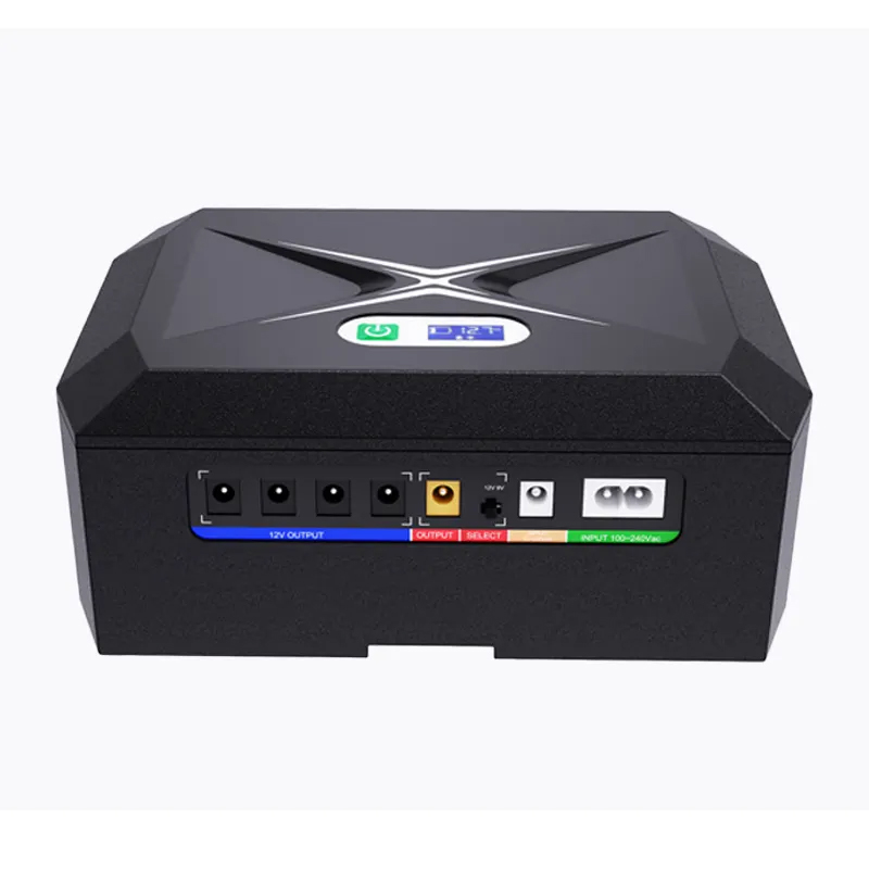 45W/60W/100W/120W Mini DC Ups with 15V/19V, 15V/24V or 24V/48Vdc Selectable PoE for VoIP Phones and CCTV Camera