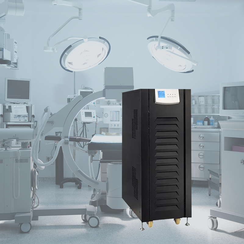 Double Conversion Online Low Frequency UPS Power Supply for Hospital